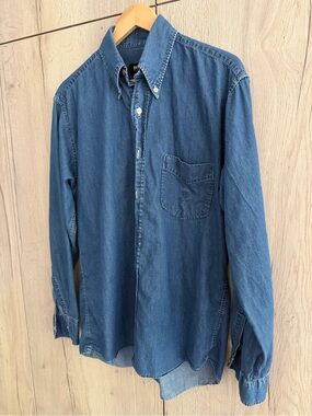 Hugo Boss vintage denim oxford shirt